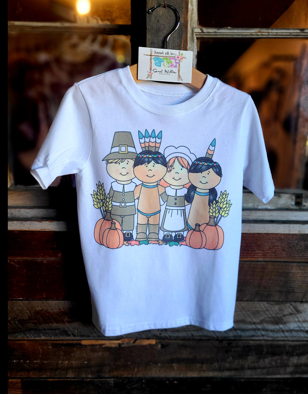 Thanksgiving pilgrims shirt