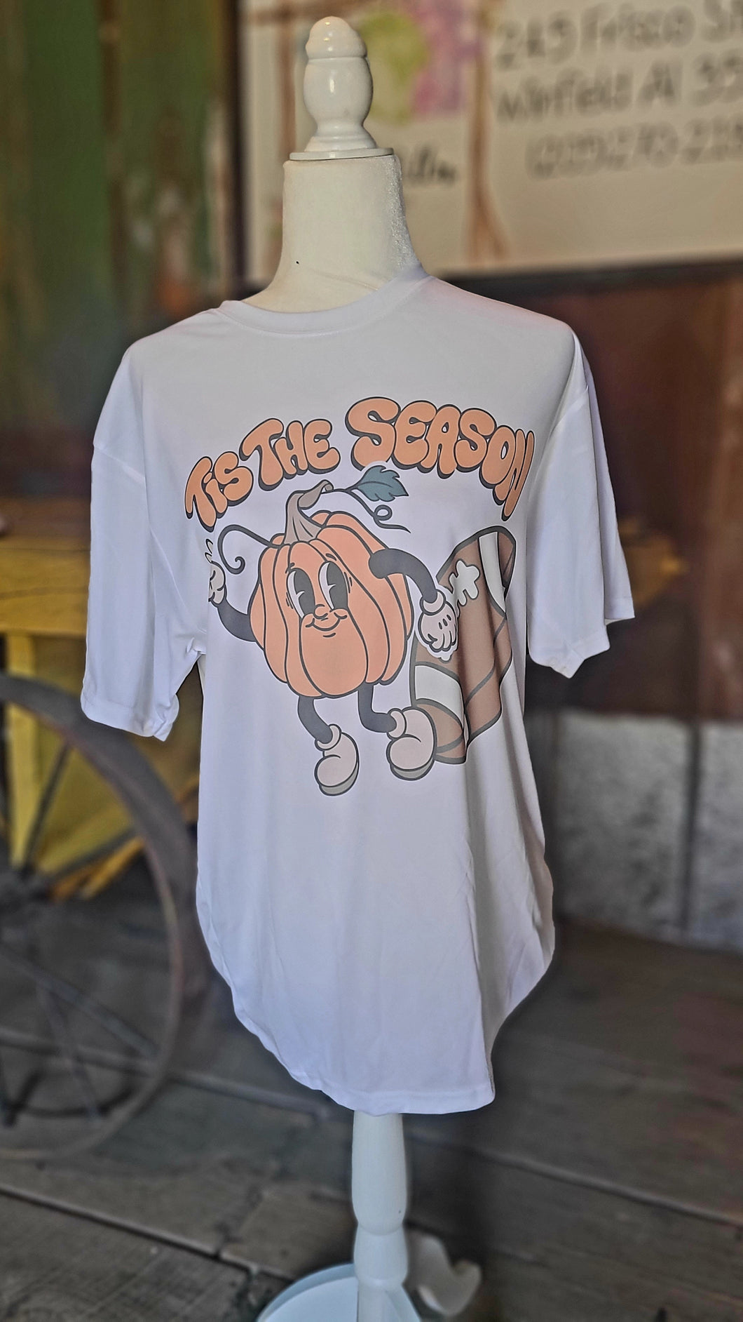 Tis the season pumpkin shirt