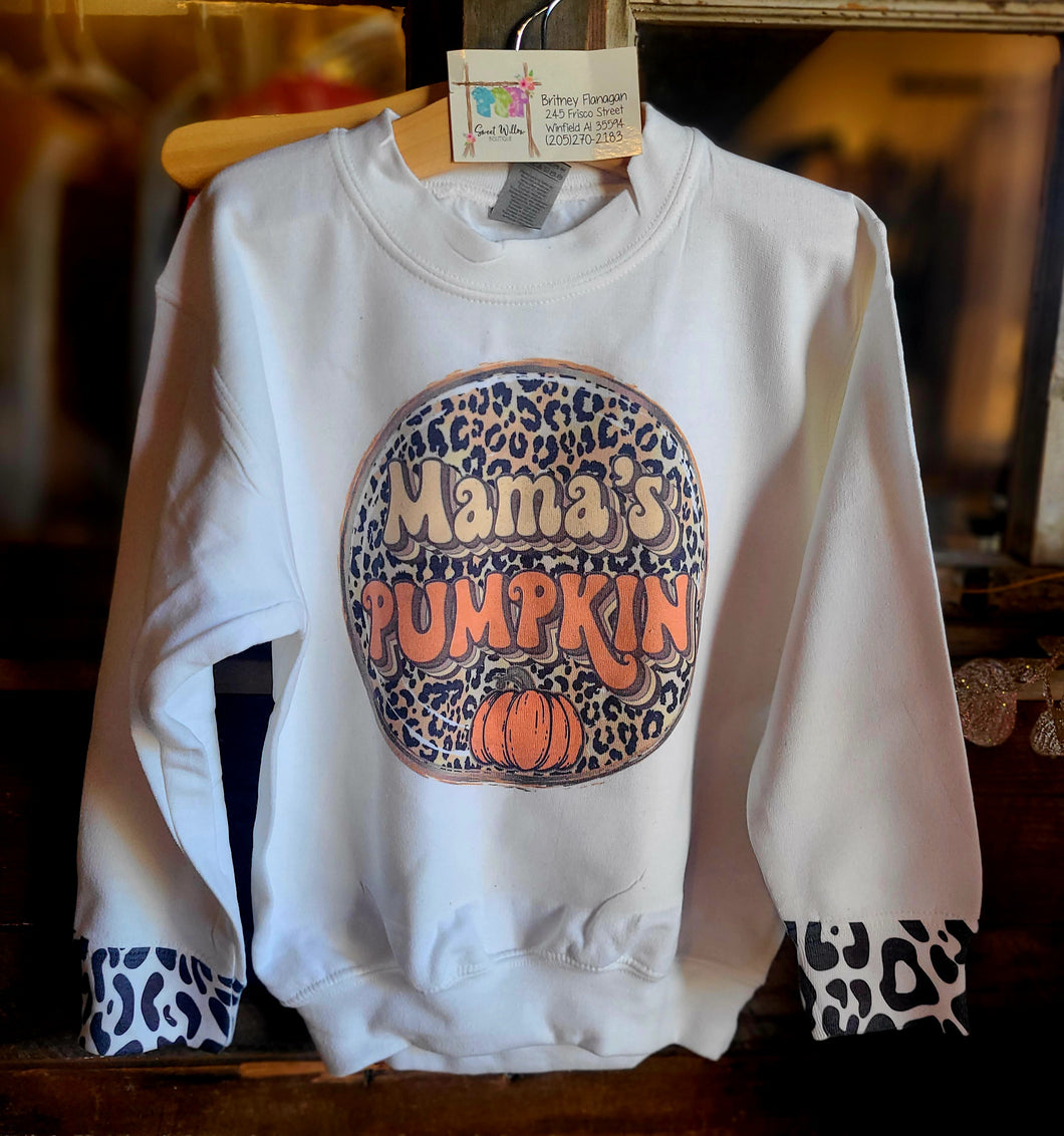 Mamas pumpkin shirt