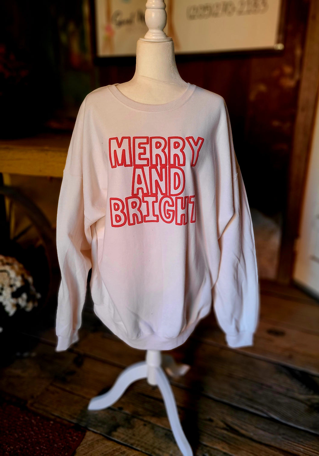 Merry and bright shirt