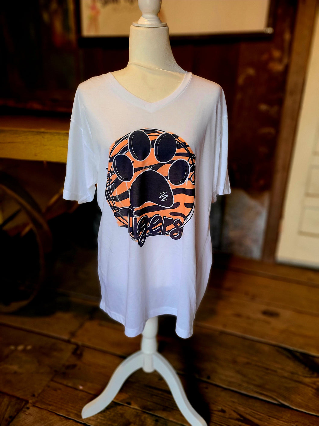 Tigers mascot shirt