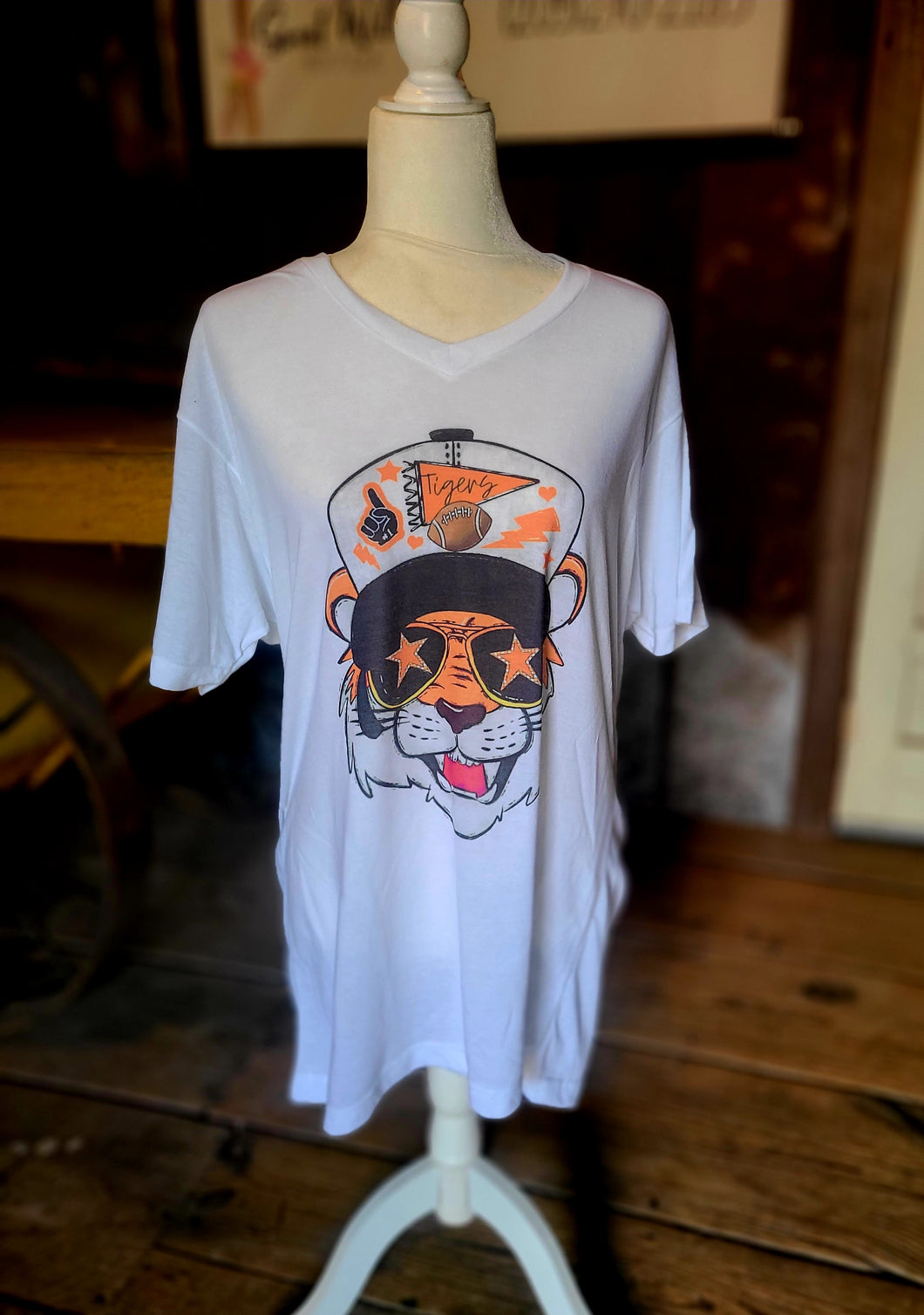 Tigers mascot shirt