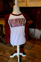 Load image into Gallery viewer, Lions mascot shirt- Colorful Lion shirt
