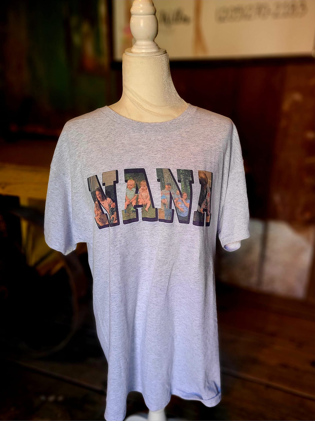 NaNa shirt- Any Name.Custom Picture shirt