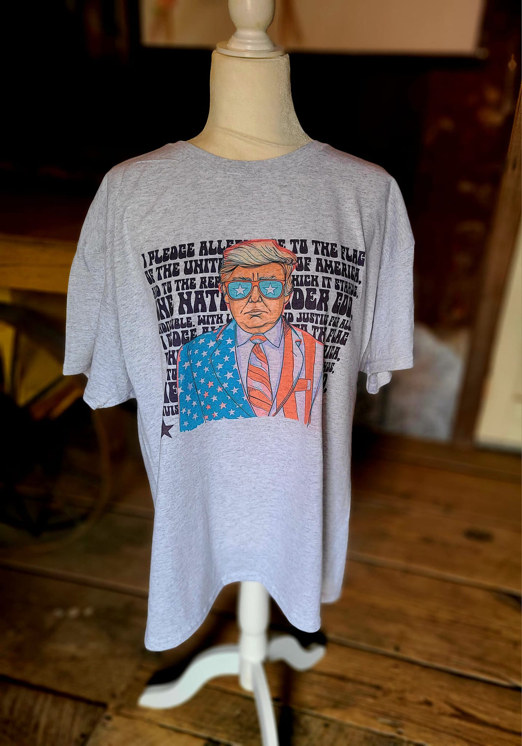 Trump 2024 shirt - thug life Let me get my shoes shirt-Trump 2024