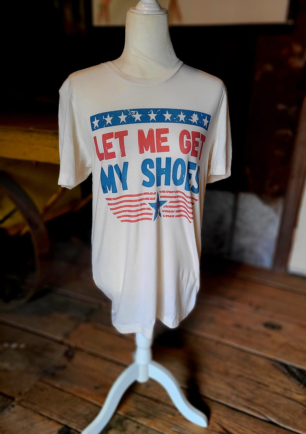 Let me get my shoes shirt-Trump 2024