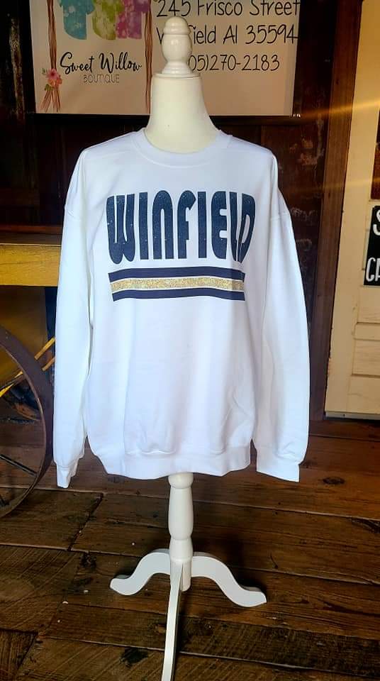 Winfield Pirates mascot shirt