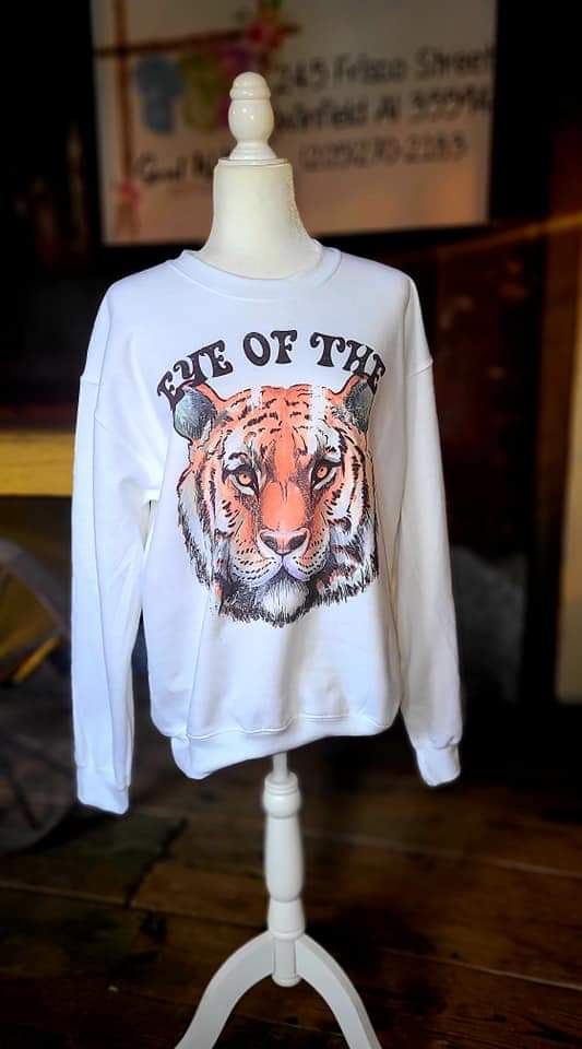 Tigers mascot shirt- eye of the tiger shirt