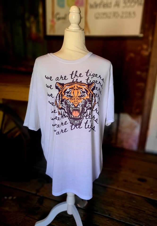 We are the tigers shirt- mascot shirt