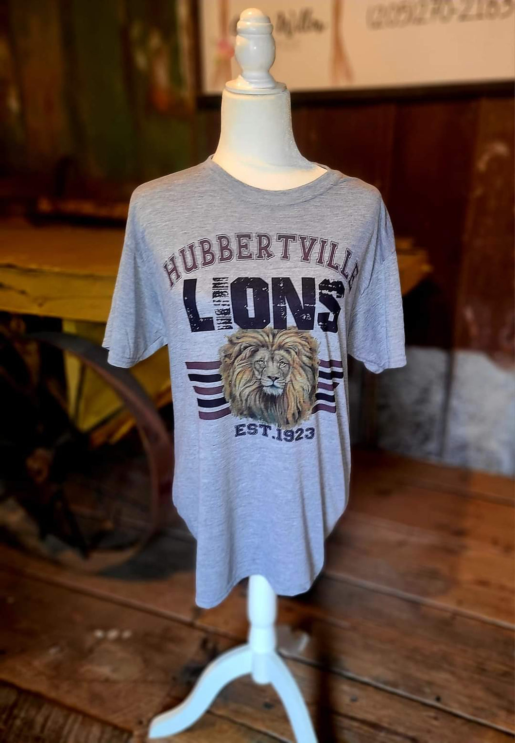 RETRO lions shirt- mascot shirt