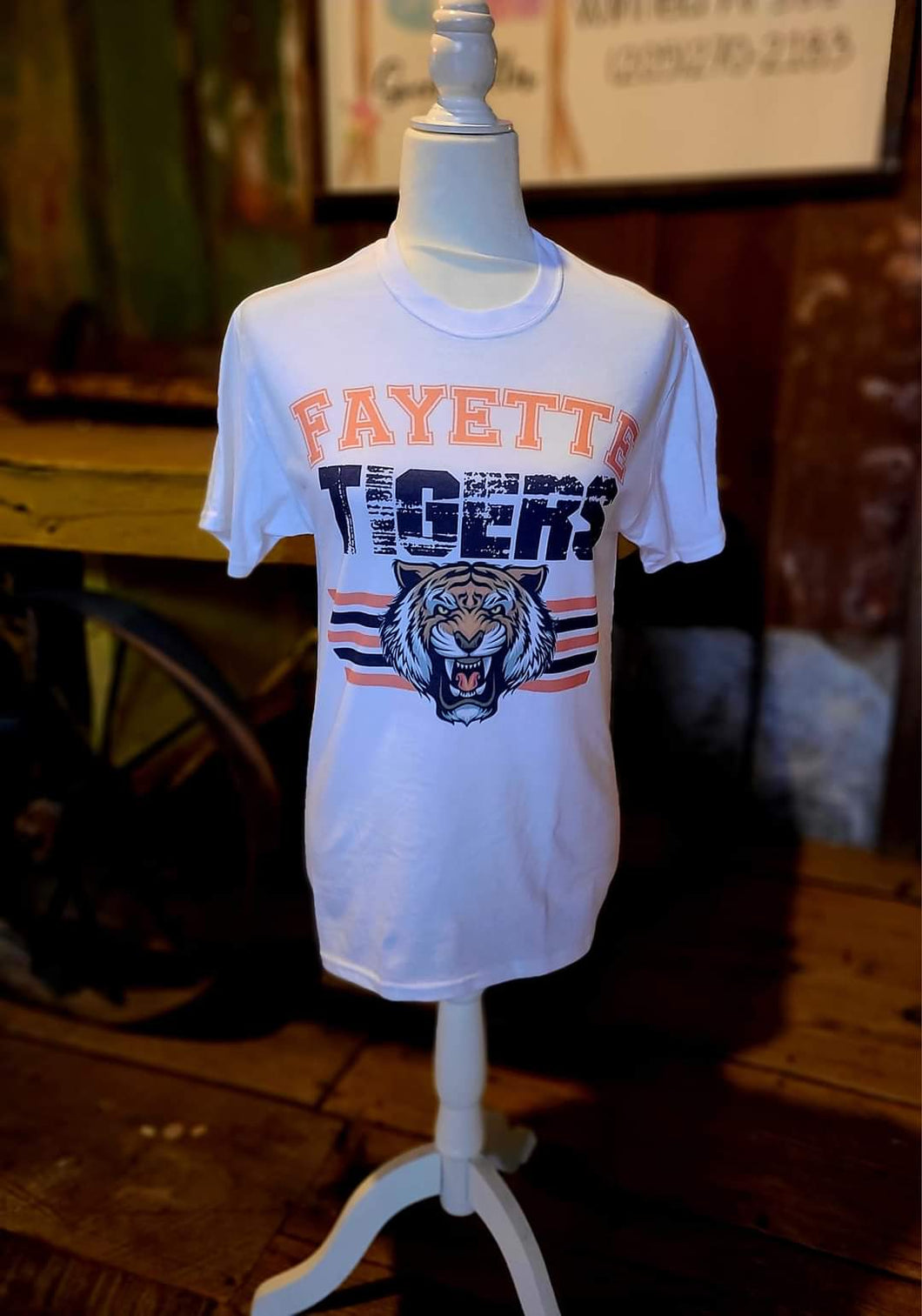 Tigers shirt- mascot shirt