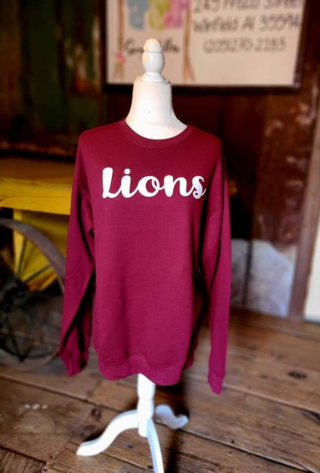 Lions mascot Puff shirt